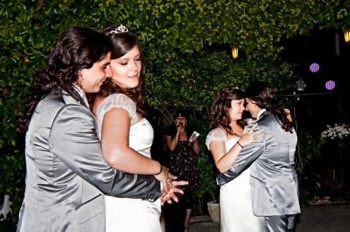 Miradas, roces, caricias...