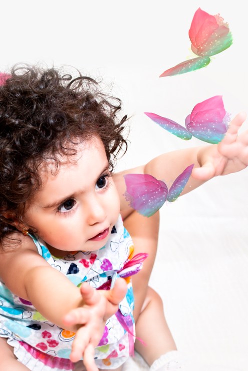 Como las maripositas