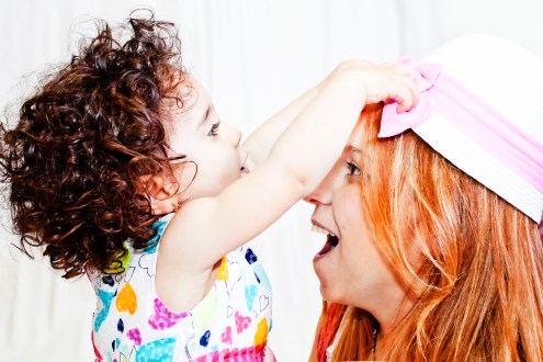 Ponte el gorrito mami