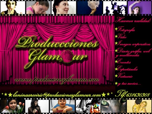 FLYER PRODUCCIONES GLAMOUR